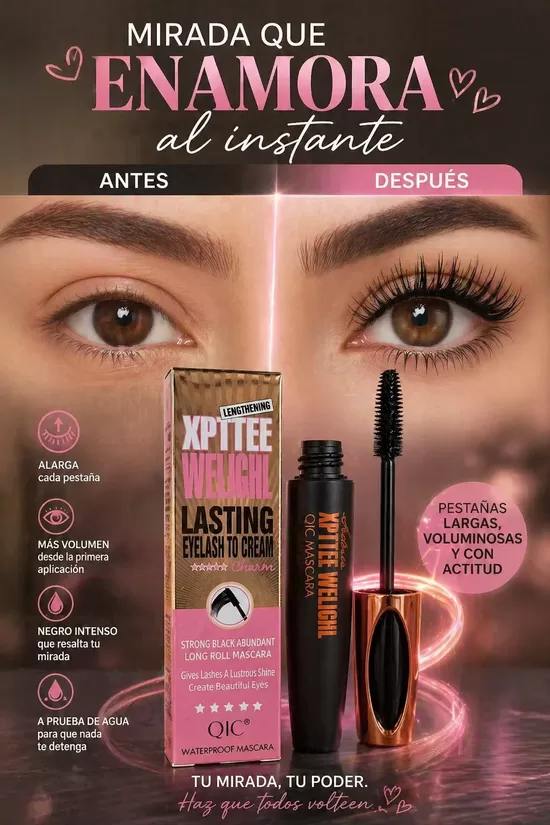 🔥 Pestañas largas en segundos + labios brillantes irresistibles 💋